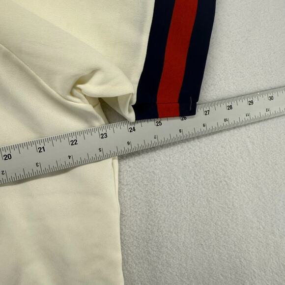 Vintage California Angels Jersey Mens XL White Sand Knit Nylon Brown #52 Stained - Picture 7 of 15